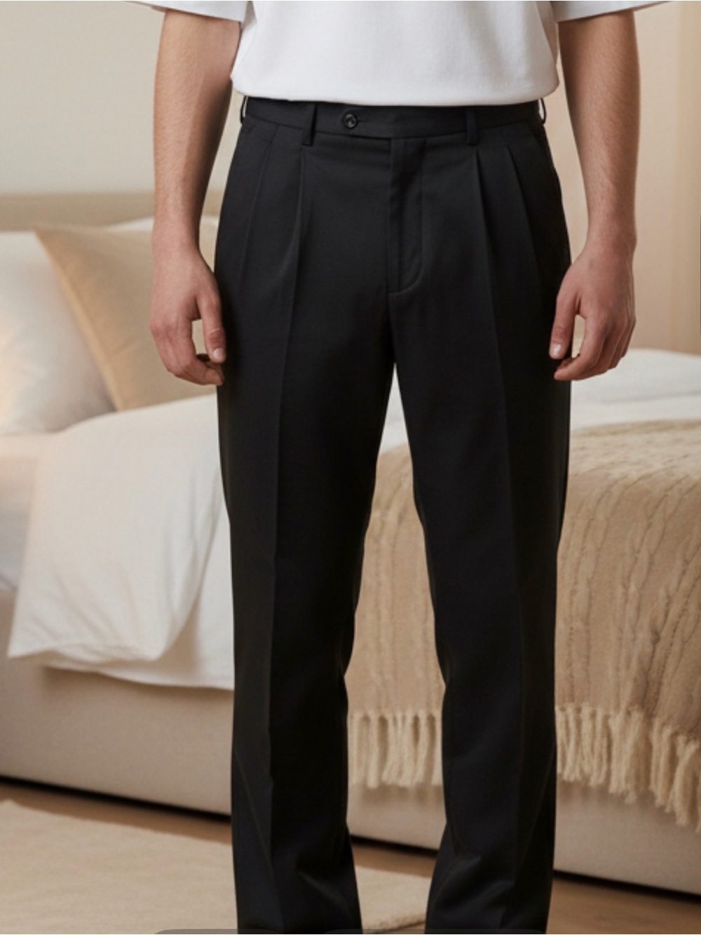 Haggar Men's Dress Pants in Black